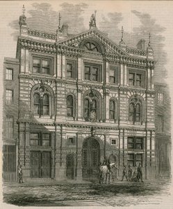 Nuovi uffici della Peninsular and Oriental Steam Navigation Company, Leadenhall Street, Londra da English School