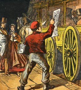 Ragazzo dei Giornali, 1867 da English School