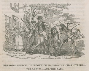 Schizzo di Nimrod delle corse di Woolwich