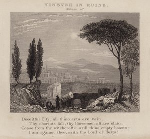 Ninive in rovina, Nahum III