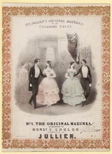 No 1 Mazurka Originale di Jullien, o la Valse Cellarius da English School