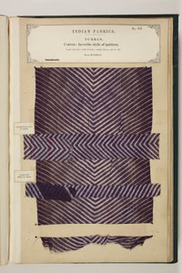 N. 34: Turbante, Tessuti Indiani, compilato da John Forbes Watson