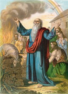 Il sacrificio di Noè da English School