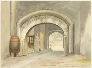 Arco normanno, alloggi degli abati, della cattedrale di Bristol