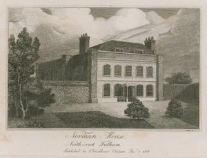 Casa Normanna, estremità nord di Fulham da English School