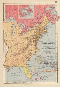 Nord America, che illustra la conquista del Canada e la guerra d