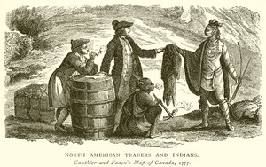 Commercianti Nordamericani e Indiani