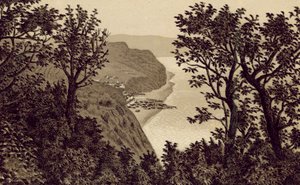 North Devon: Clovelly dalla Hobby Drive da English School