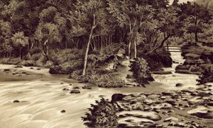 North Devon: "The Watersmeet", Lynmouth da English School