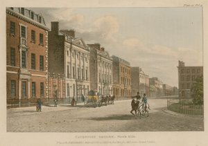 Lato nord di Cavendish Square, Londra da English School