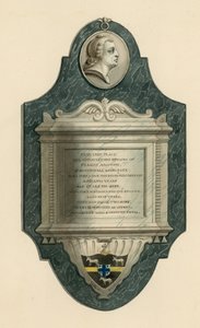 Cimitero di Norwood; tomba di Francis Ascough di Southhall, Middlesex, morto nel 1788