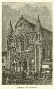 Notre Dame, Poitiers (incisione)