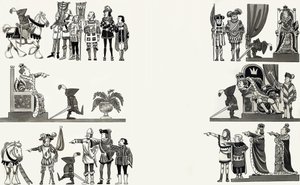 Illustrazione di una filastrocca da English School