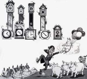Illustrazione di una filastrocca da English School