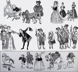 Illustrazione di una filastrocca