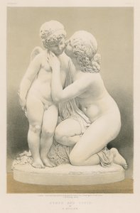 Ninfa e Cupido di E. Muller da English School