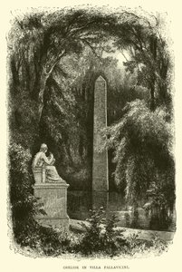 Obelisco nella Villa Pallavicini da English School