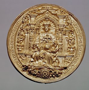 Dritto del sigillo di Enrico VIII (1491-1547)