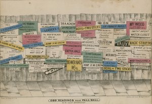 Lettura strana vicino a Pall Mall da English School