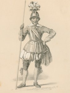 Ufficiale di picchieri, 1650 da English School