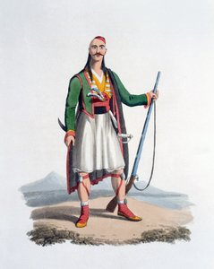 Ufficiale degli Spahis, 1818 da English School
