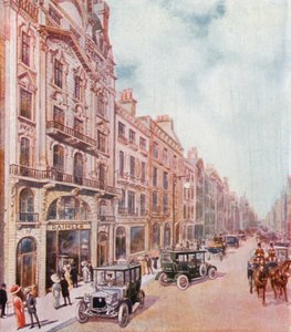 Uffici e showroom della Daimler Company in Pall Mall da English School