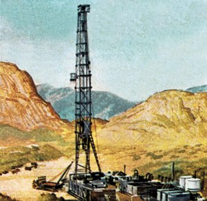 Impianto di perforazione petrolifera da English School