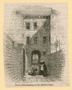 Vecchia Accademia in St Martins Lane, Londra