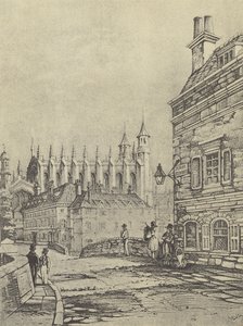 Vecchio Ponte Barnes Pool, 1838 da English School