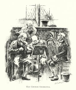Vecchia orchestra della chiesa da English School