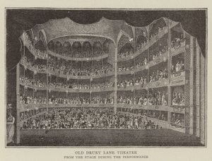 Il vecchio teatro Drury Lane
