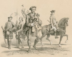 Vecchia Brigata delle Highlands e Guardia Reale da English School