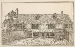 Vecchio Pied Bull, Islington (retro) da English School