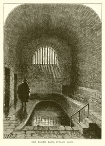 Vecchio bagno romano, Strand Lane