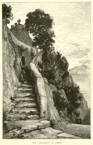 Vecchia Scalinata a Capri da English School