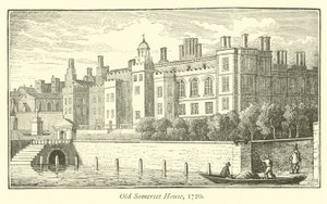 Vecchia Somerset House, 1720 da English School