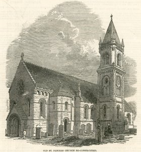 Vecchia Chiesa di St Pancras, Londra, ricostruita da English School