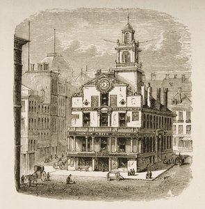 Old State House, Boston, c.1870, da 