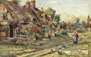 Vecchi cottage, Welford-on-Avon, Warwickshire da English School