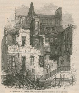 Vecchia casa in St Jamess Park, ex residenza del giudice Jeffreys da English School