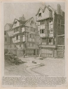 Vecchie case in Butcher Row da English School