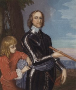 Oliver Cromwell (litografia a colori)