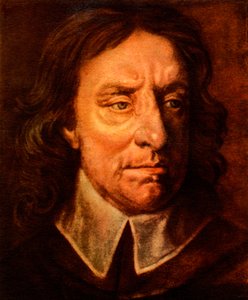 Oliver Cromwell, leader militare e politico inglese (stampa)