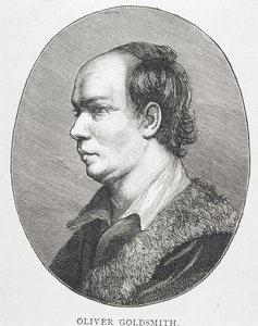 Oliver Goldsmith (1730-74) da English School
