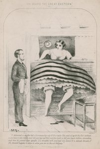 A bordo del Great Eastern; scendendo da un letto a castello