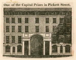 Uno dei Premi Capitali in Pickett Street, Temple Bar, Londra da English School