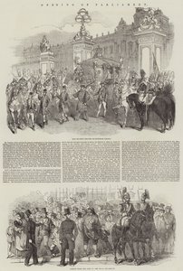 Apertura del Parlamento (incisione) da English School