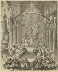 Inaugurazione della Chiesa di Santa Maria da English School
