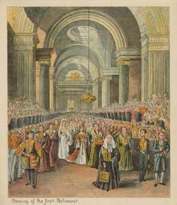 Apertura del primo parlamento da English School