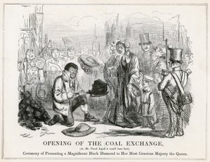 Apertura del New Coal Exchange da English School